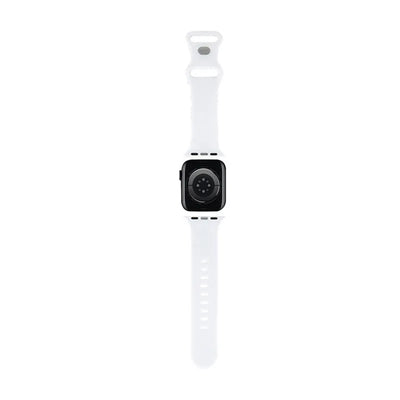 Hello Kitty Silicone Heads & Stripes – dirželis Apple Watch 38/40/41 mm (juodas)