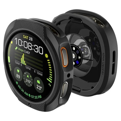 Spigen Liquid Air – dėklas Samsung Galaxy Watch 8 44 mm (matinė juoda)