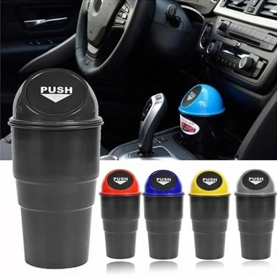 „Dunlop“ – automobilių šiukšliadėžė 400 ml 10x17 cm (raudona / juoda)