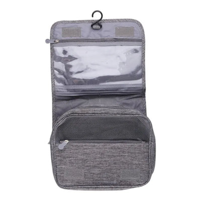 Dunlop – kelioninė kosmetinė su kabliuku pakabinimui 25x20x10 cm (pilka)