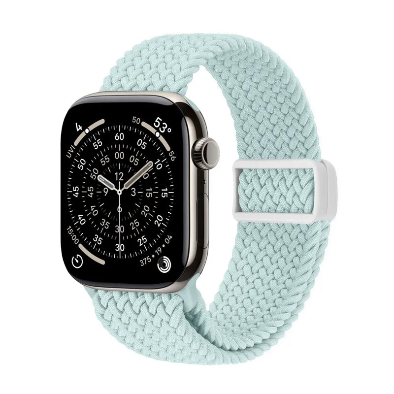 Crong Wave Band – pintas dirželis Apple Watch 38/40/41/42 mm (mėtinės spalvos)