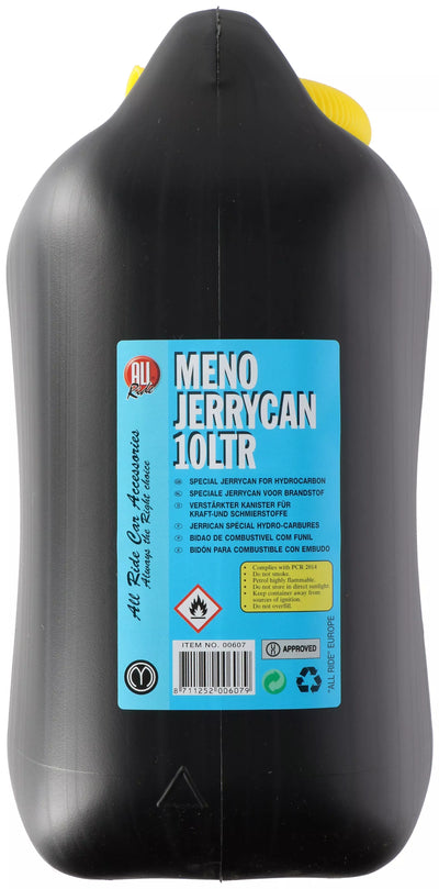 ALL RIDE kuro kanistras 10 l juodas su pylimo snapeliu 871125200607