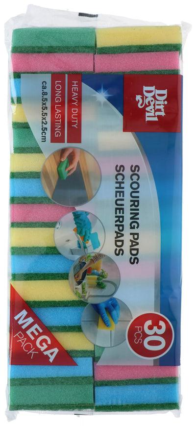 Dirt Devil valymo kempinės 85 × 55 × 25 mm, 30 vnt. 871125247759