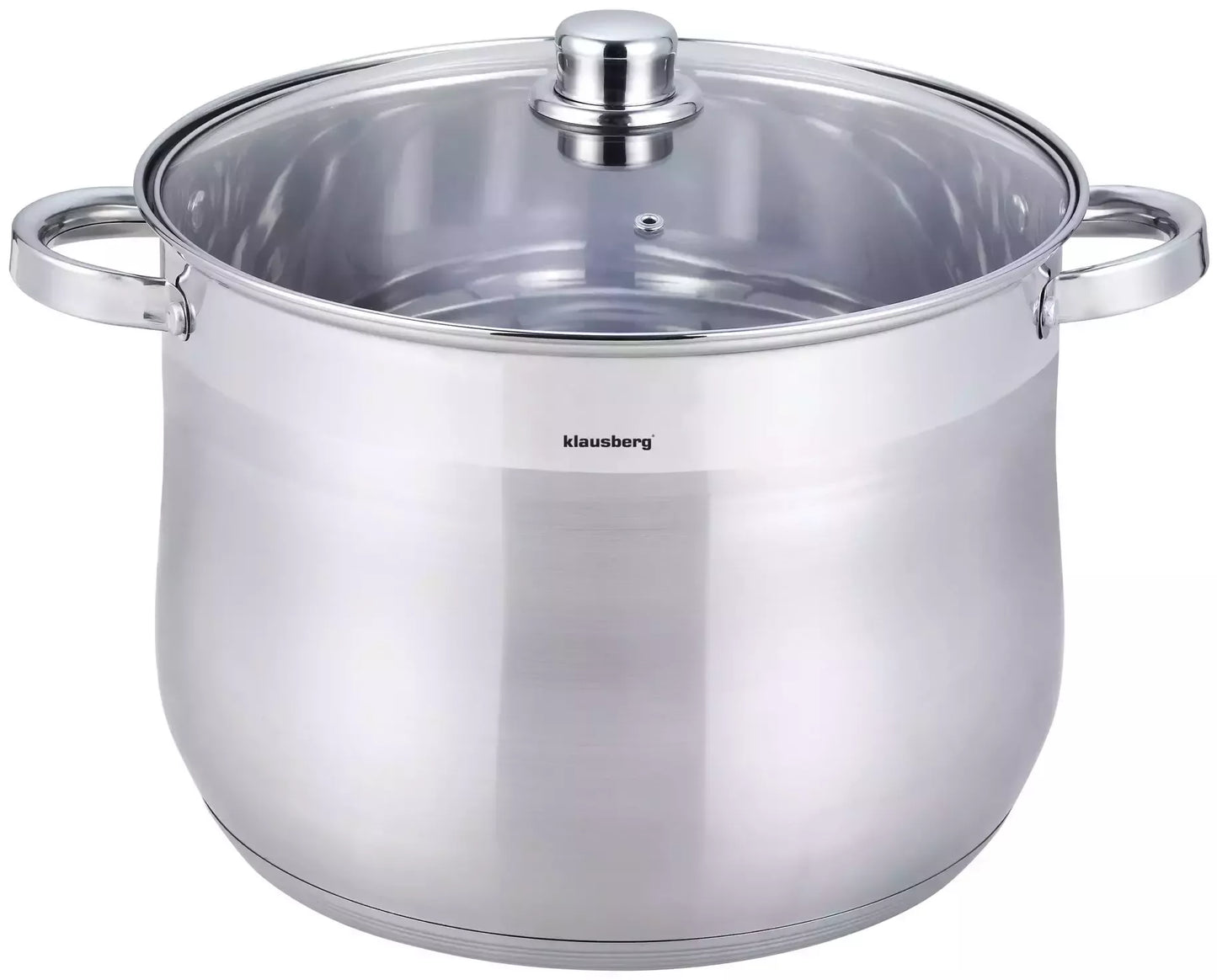Klausberg plieninis puodas Ø30 cm 16 l KB-7166