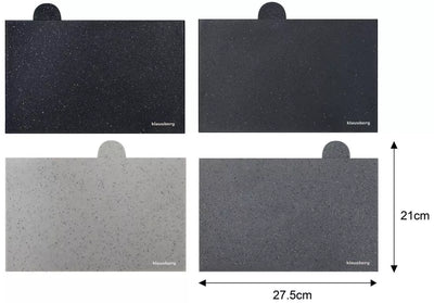 Klausberg virtuvinių peilių ir pjaustymo lentelių rinkinys su stovu, 10 dalių, KB-7834