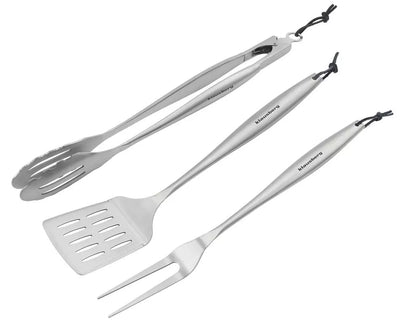 Klausberg grilio įrankių rinkinys, 3 dalių, nerūdijantis plienas KB-7900