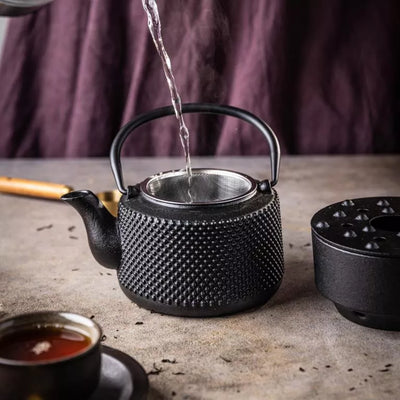 Kinghoff ketaus arbatinukas su filtru ir šildytuvu 0,8 l KH-1847