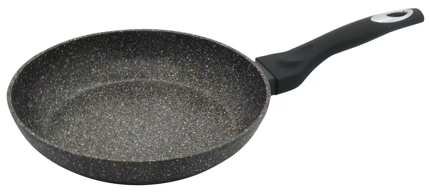 Aliumininė keptuvė su marmurine danga, Ø24 cm, pilka KB-7033