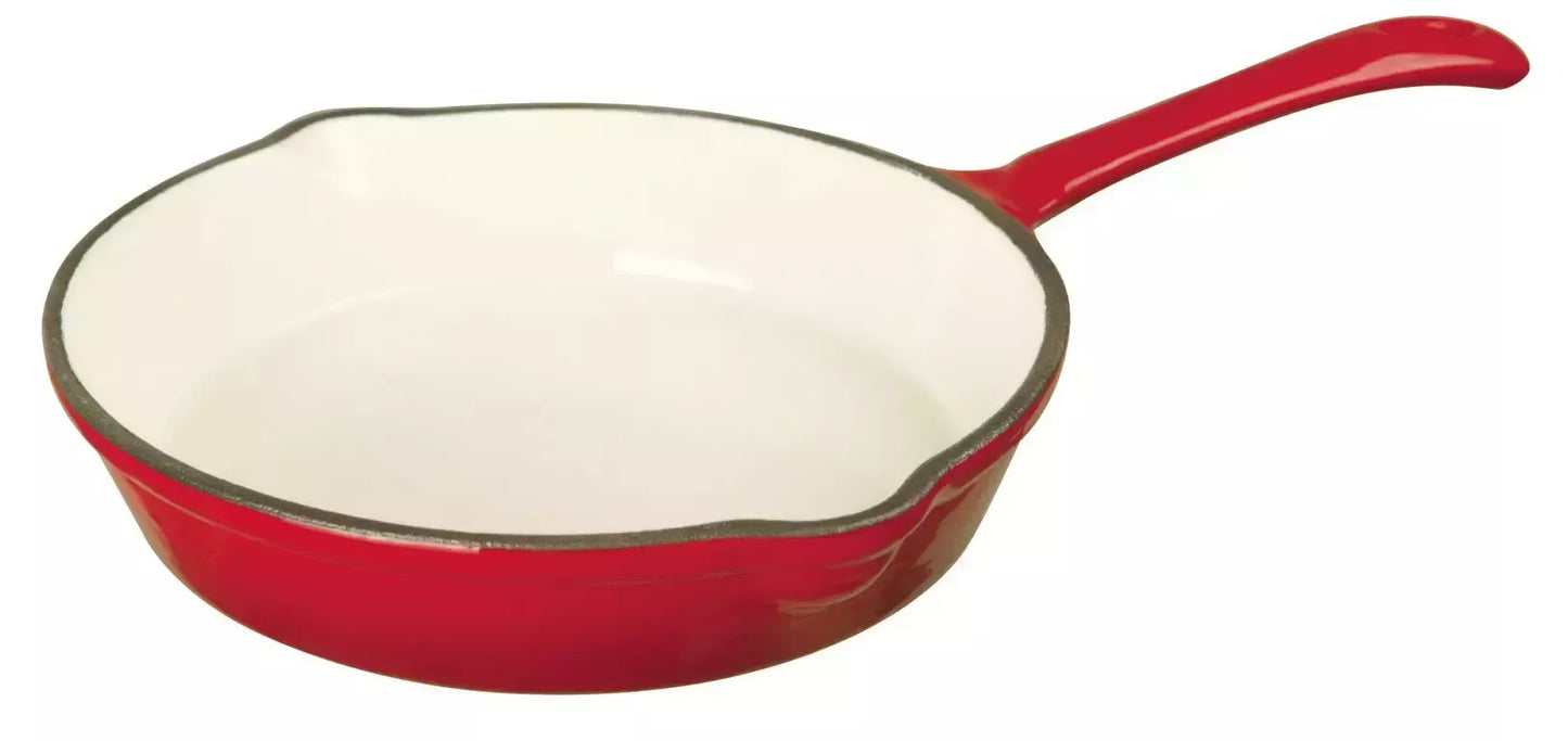 KINGHoff emaliuota ketaus keptuvė, Ø20 cm, raudona KH-2261