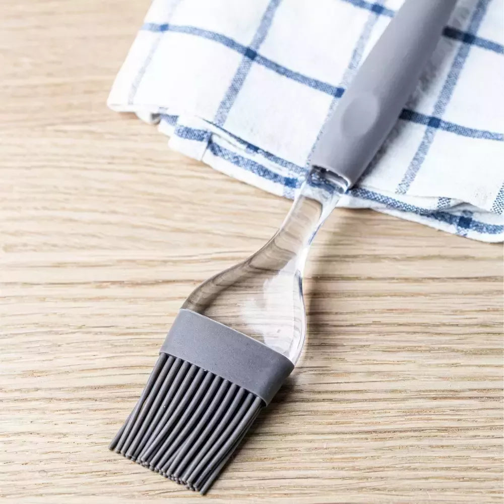 Kinghoff silikoninis teptukas, pilkas 24 × 4,8 × 1,5 cm KH-1623