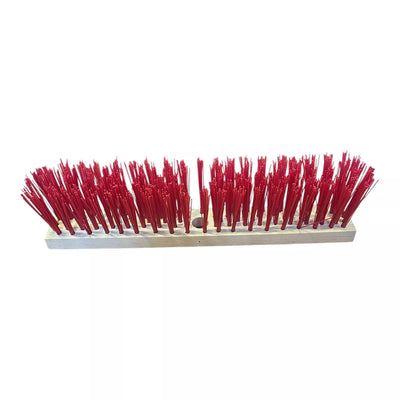 Grindinio šlavimo šepetys raudonais šeriais