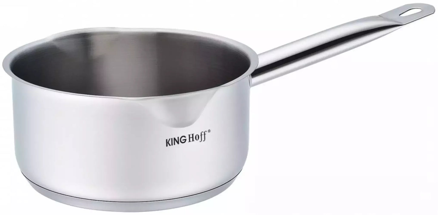 KINGHoff nerūdijančio plieno puodas, 1 l, Ø14 cm KH-1124