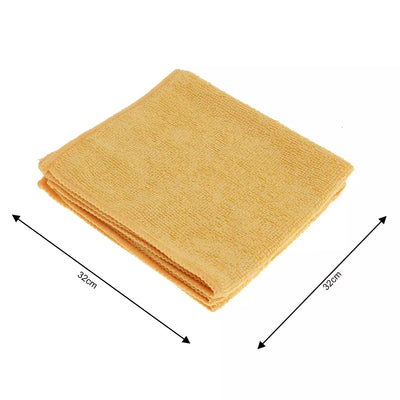 Kinghoff mikropluošto šluostės geltonos 32 × 32 cm 2 vnt. KH-2112