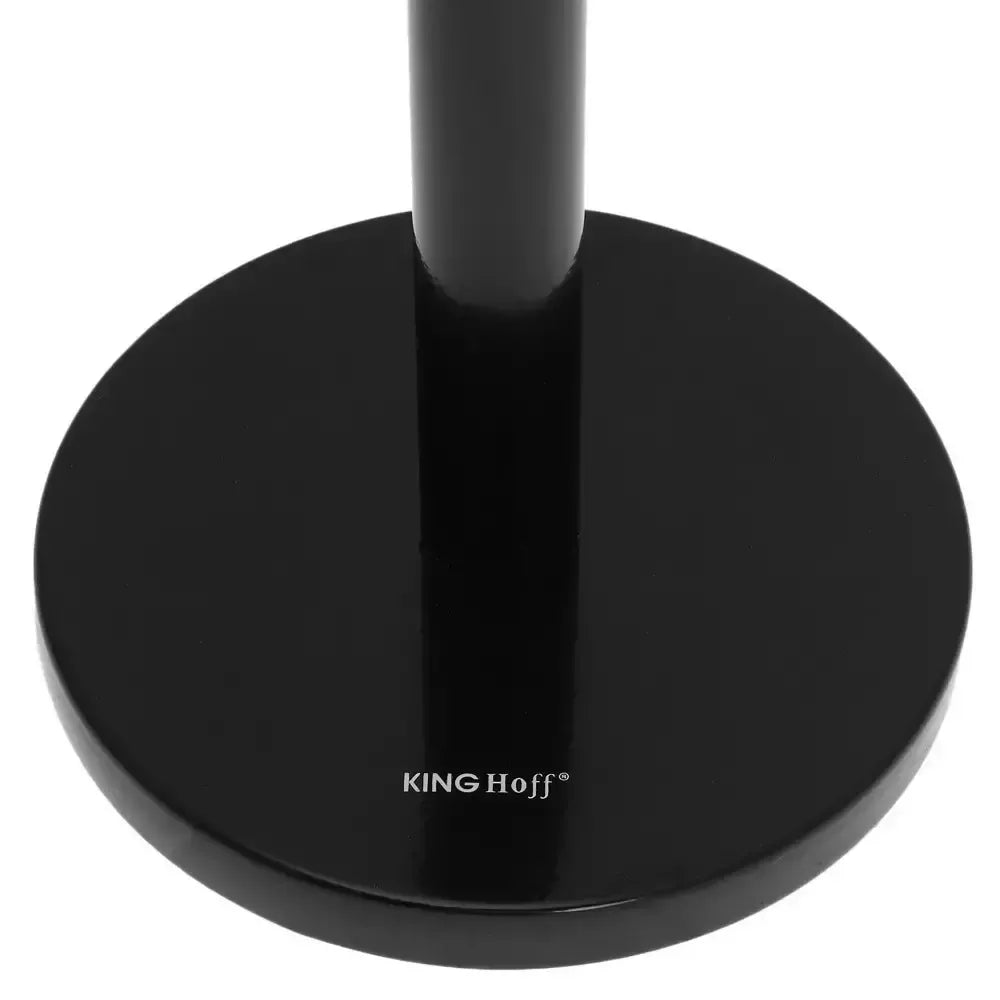 KINGHoff plieninis popierinių rankšluosčių laikiklis, juodas KH-1219
