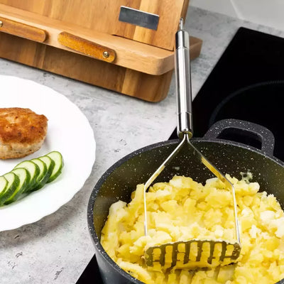 Kinghoff bulvių grūstuvas, nerūdijantis plienas KH-3391