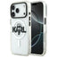Karl Lagerfeld IML Karl Sketch Logo MagSafe – Dėklas iPhone 17 Pro (skaidrus)