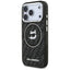 Karl Lagerfeld IML Choupette Head Logo MagSafe – dėklas iPhone 17 Pro telefonui (juodas)