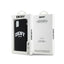 DKNY Liquid Silicone White Printed Logo MagSafe – dėklas iPhone 11 (juodas)