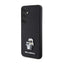 Karl Lagerfeld Saffiano Karl & Choupette Metal Pin – Samsung Galaxy S24 dėklas (juodas)