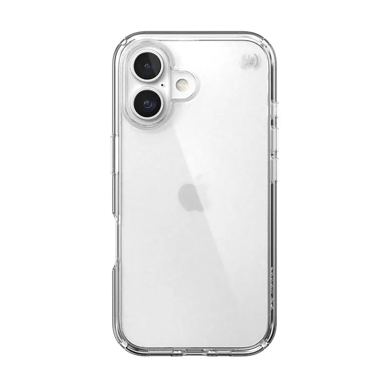 Speck Presidio Perfect-Clear – dėklas iPhone 16 (skaidrus)