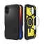 Spigen Tough Armor Mag MagSafe – dėklas iPhone 16 (juodas)