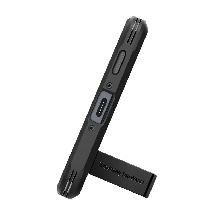 Spigen Tough Armor – dėklas Samsung Galaxy A36 5G (juodas)