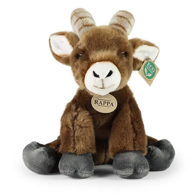 Rappa - Tikroviškas pliušinis Kanados snieginio avino žaislas, sėdintis, 28 cm, Eco-Friendly