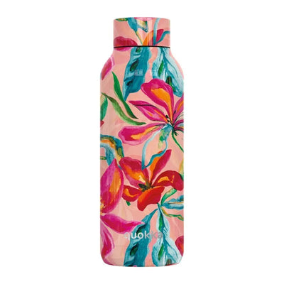 Quokka Solid – nerūdijančio plieno termo gertuvė 510 ml (Tropical Bloom)