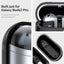 Spigen Rugged Armor – Dėklas Samsung Galaxy Buds 3 / 3 FE / 3 Pro (Matinė juoda)