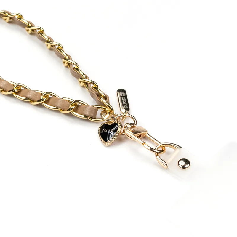 Crong Phone Charm – telefono pakabukas (Beige Twist)
