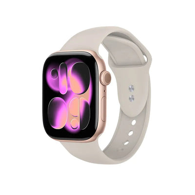 Crong Liquid – „Apple Watch“ apyrankė 38/40/41/42 mm (Stone Beige)