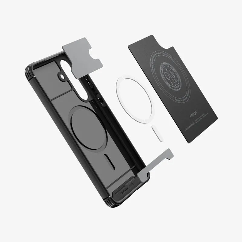 Spigen Core Armor Mag MagSafe – dėklas Samsung Galaxy S25 FE (matinė juoda)