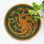 Game of Thrones – House of the Dragon durų kilimėlis (50 cm)