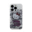 Hello Kitty IML Kitty On Bricks Graffiti - dėklas iPhone 15 Pro (baltas)
