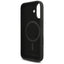 Karl Lagerfeld Silicone Karl & Choupette Ring MagSafe – dėklas iPhone 17 (juodas)