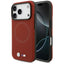 BMW M FW Metal Logo MagSafe dėklas iPhone 17 Pro (raudonas)