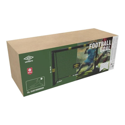 Umbro – Metaliniai futbolo vartai su tinklu 240x160x85 cm
