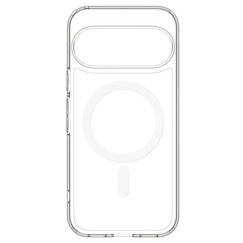 Spigen Ultra Hybrid Mag MagSafe – Dėklas Google Pixel 11 Pro XL (skaidrus/baltas)