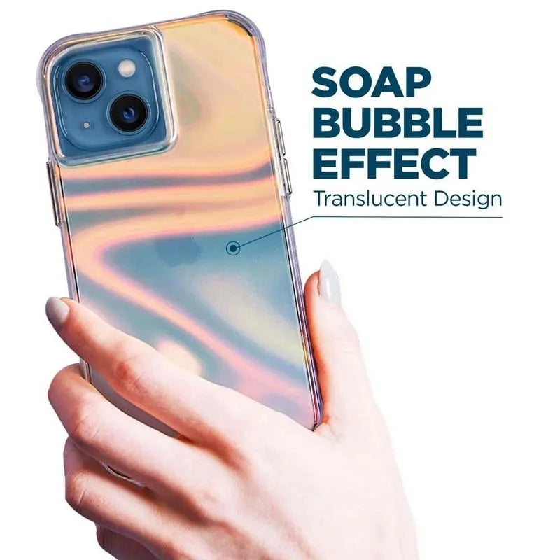 Case-Mate Soap Bubble – dėklas iPhone 14 Plus (vaivorykštinis)