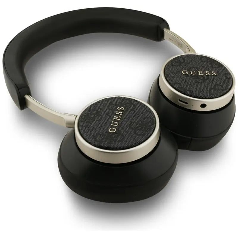 Guess 4G Classic Logo – belaidės Bluetooth ausinės (juodos)