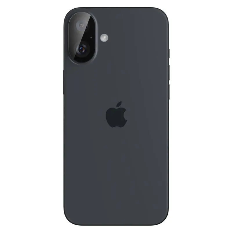 Spigen Optik GLAS.TR Camera Protector 2-Pack - objektyvo apsauga, skirta iPhone 16 / 16 Plus (2 vnt.) (Juoda)