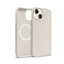 Crong Color Cover Magnetic – „MagSafe“ dėklas, skirtas „iPhone 14 Plus“ (Stone Beige)