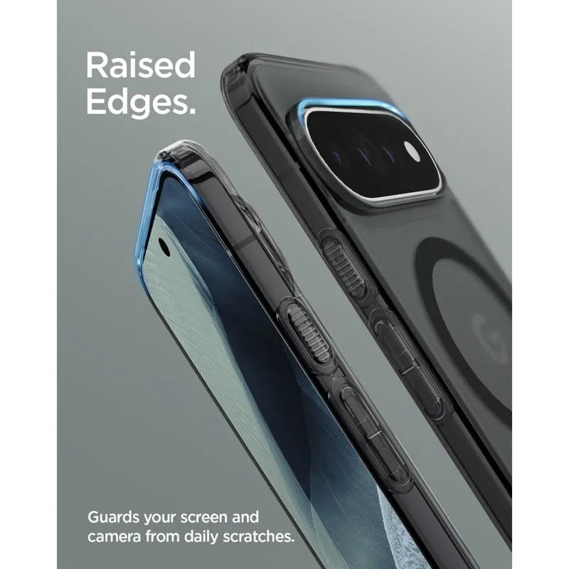 Spigen Ultra Hybrid Mag MagSafe - Dėklas Google Pixel 11 Pro (šerkšno juoda)
