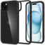 Spigen Ultra Hybrid – Dėklas iPhone 15 (Matte Black)