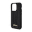 Guess Sequin Script Metal dėklas, skirtas iPhone 13 Pro (juodas)