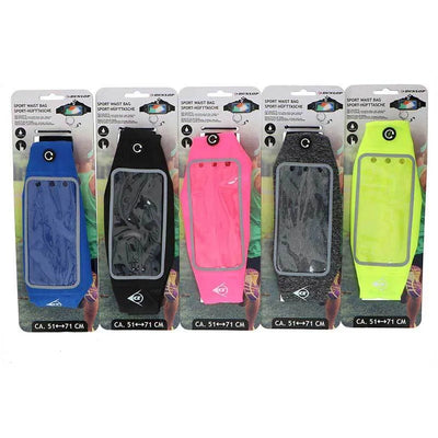 Dunlop – sportinis diržas išmaniajam telefonui 51-71 cm (rožinis)