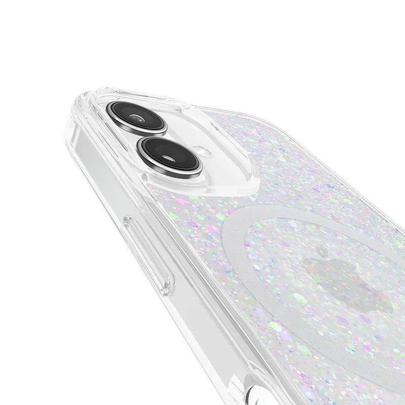 Kate Spade New York apsauginis MagSafe dėklas, skirtas iPhone 16 (Chunky Glitter)
