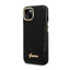 Guess Croco Collection – dėklas iPhone 14 Plus (juodas)