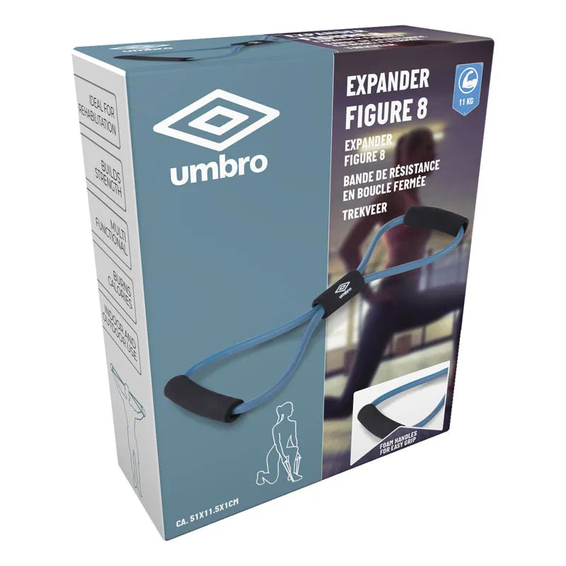 Umbro – Mankštos guminis ekspanderis (mėlynas)