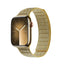 Crong Melange – magnetinis dirželis Apple Watch 38/40/41/42 mm (geltonas melansas)